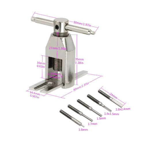 Stainless steel gear puller - steel,
